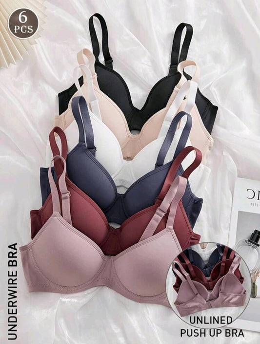 Sostén de lencería sin aros planos para mujer