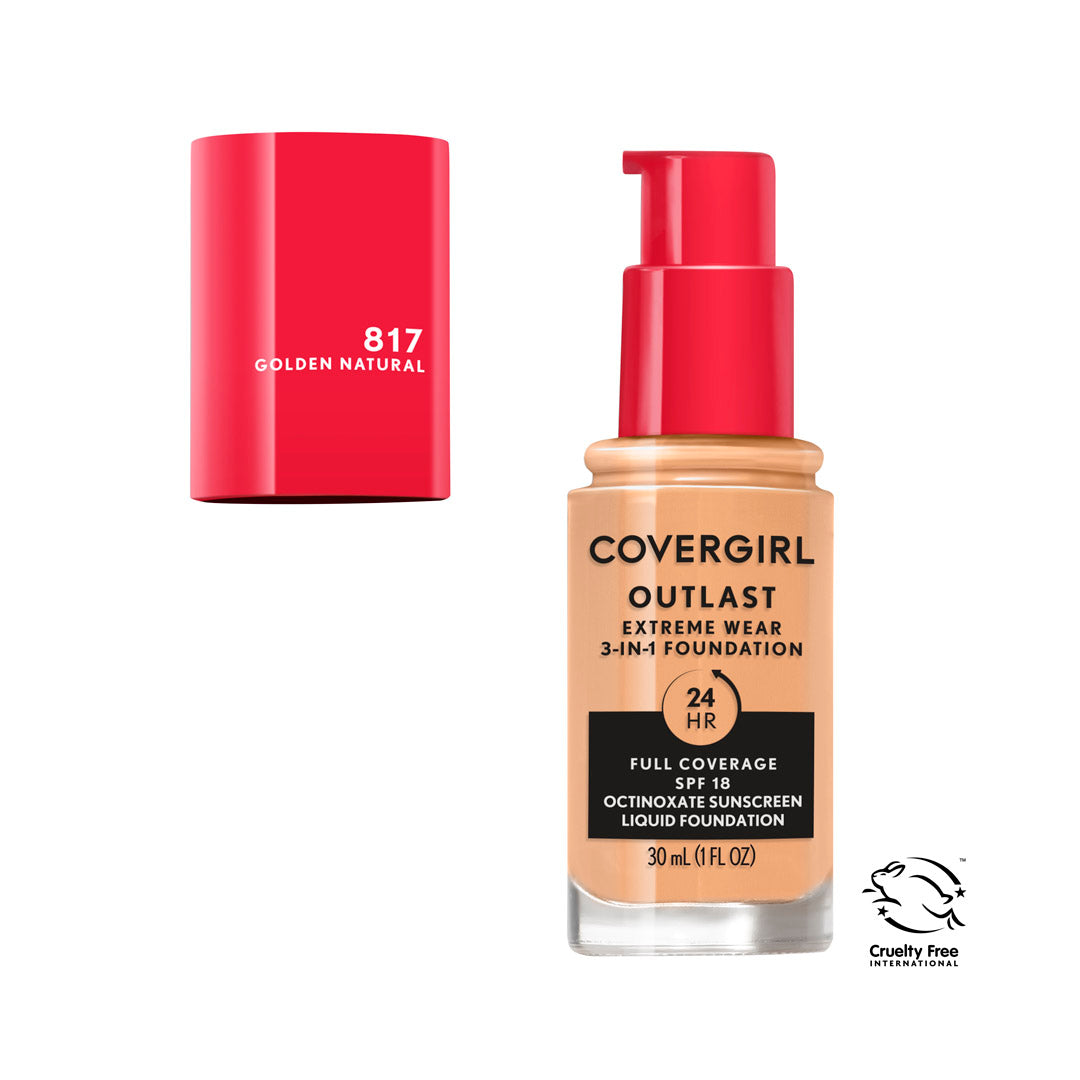 Covergirl outlast extreme wear 3 in 1 base 817